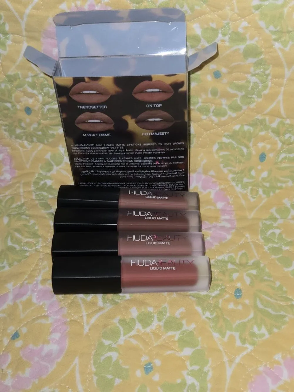 Huda Beauty Lip Set